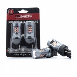W21W LED ĹžĂĄrovky (24 x SMD 3030) ÄervenĂĄ CANBUS